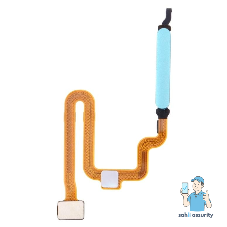 Fingerprint Sensor with Flex Cable for Xiaomi Redmi Note 11T 5G Blue